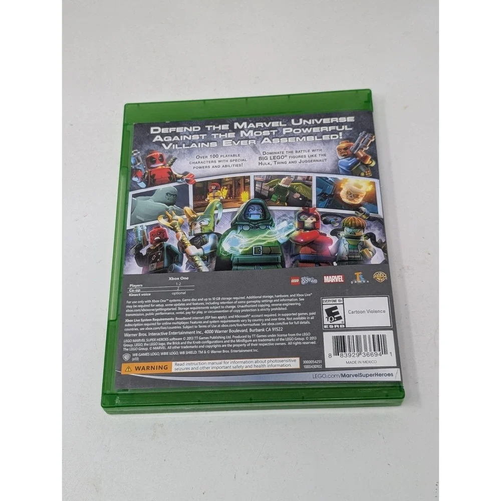 LEGO Marvel Super Heroes‎ – Xbox One – Good Condition – Complete